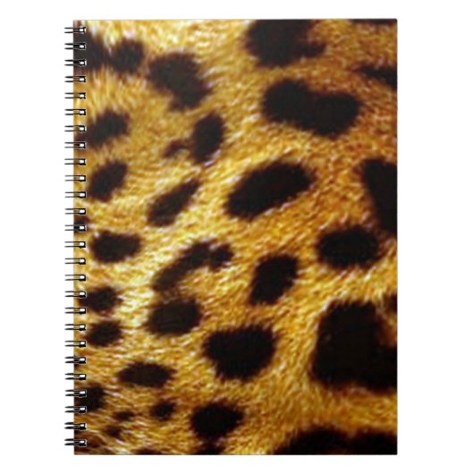 leopard notitieboek (Voorkant)