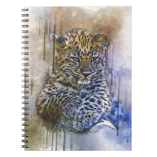 Leopard Notitieboek (Voorkant)