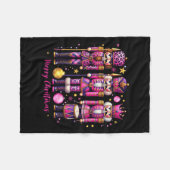 Leopard Nutcracker Nk Christmas 2024 Xmas Pajamas Fleece Deken (Voorkant (Horizontaal))