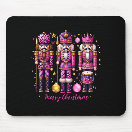 Leopard Nutcracker Nk Christmas 2024 Xmas Pajamas Muismat (Voorkant)