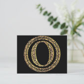 Leopard O Briefkaart (Staand voorkant)