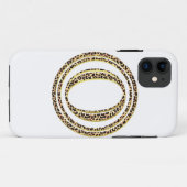 Leopard O Case-Mate iPhone Case (Achterkant (horizontaal))