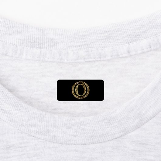Leopard O Labels (Aangebracht)