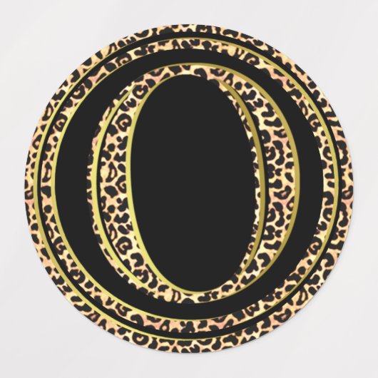 Leopard O Labels (Design 3)