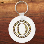 Leopard O Sleutelhanger (Voorkant)