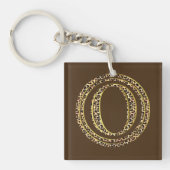 Leopard O Sleutelhanger (voorkant)