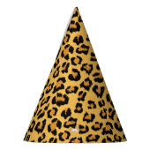 Leopard of Jaguar Wild Safari Dierenbont Print Feesthoedjes (Links)