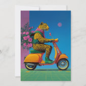 Leopard on Wheels: een stijlvolle rit, Kaart (Voorkant)