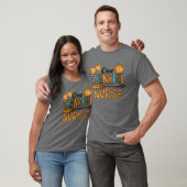 Leopard One Thankful Nurse Thanksgiving Herfst Scr T-shirt (Unisex)