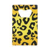 Leopard-ontwerp Creditkaart Flessenopener (Achterkant)