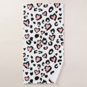 Leopard or jaguar seamless pattern, textured fashi badhanddoek (Badhanddoek)