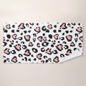 Leopard or jaguar seamless pattern, textured fashi badhanddoek (Badhanddoek)