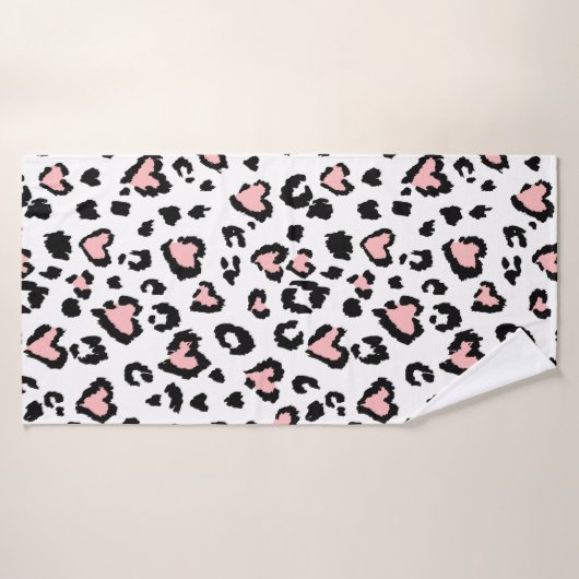 Leopard or jaguar seamless pattern, textured fashi badhanddoek (Badhanddoek)