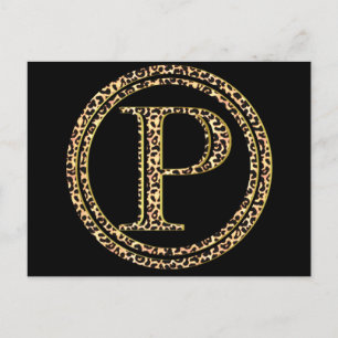 Leopard P Briefkaart