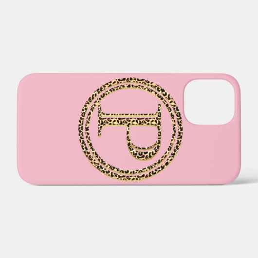 Leopard P Case-Mate iPhone Case (Achterkant (horizontaal))