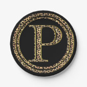 Leopard P Papieren Bordje (Voorkant)