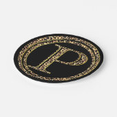 Leopard P Papieren Bordje (Gekanteld)