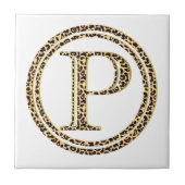 Leopard P Tegeltje (Voorkant)