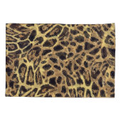 Leopard Paar of Pillowcases, standaardgrootte Kussensloop (Achterkant-Links)