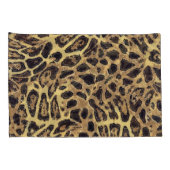 Leopard Paar of Pillowcases, standaardgrootte Kussensloop (Achterkant-Rechts)