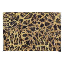 Leopard Paar of Pillowcases, standaardgrootte Kussensloop