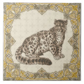 Leopard, Panther Tegel Decorative Home Decor Cft Tegeltje (Voorkant)