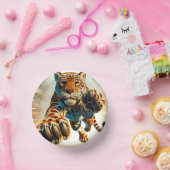 Leopard Papieren Kommen (Feest)