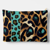 LEOPARD patroon - Cosmetische zak Etui (Achterkant)