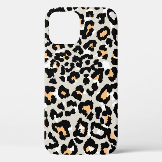 leopard-patroon gekleurd wild naadloos Case-Mate iPhone case (Achterkant)