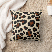 Leopard patroon kussen. kussen (Deken)