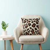 Leopard patroon kussen. kussen (Stoel)