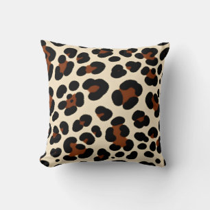 Leopard patroon kussen. kussen