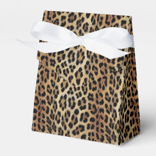 Leopard patroon, tijger, luipaard huid, modieus, bedankdoosjes