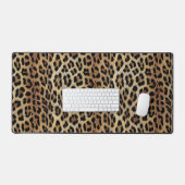 Leopard patroon, tijger, luipaard huid, modieus, bureaumat (Keyboard & Muis)