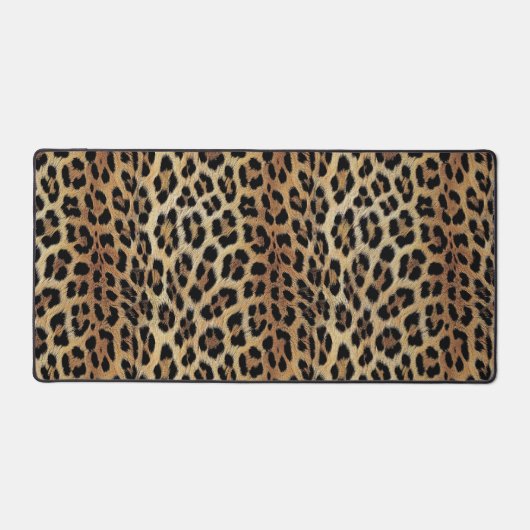 Leopard patroon, tijger, luipaard huid, modieus, bureaumat (Voorkant)