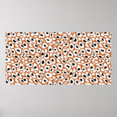 Leopard pattern, african animal print design (Voorkant)