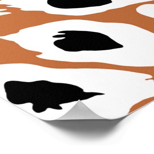 Leopard pattern, african animal print design (Hoek)