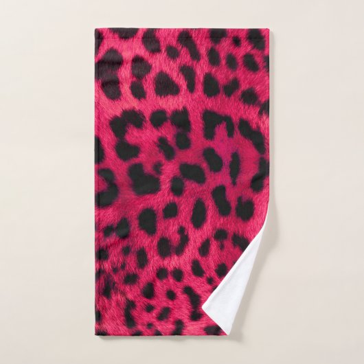 Leopard Pattern Bad Handdoek (Handdoek)