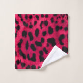 Leopard Pattern Bad Handdoek (Wasdoekje)