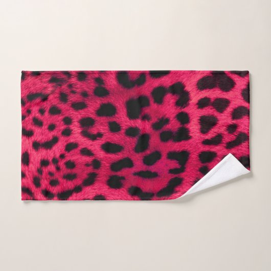 Leopard Pattern Bad Handdoek (Handdoek)