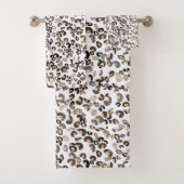 Leopard Pattern Bad Handdoek (Insitu)