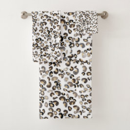Leopard Pattern Bad Handdoek