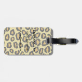 Leopard Pattern Bagagelabel (Achterkant horizontaal)