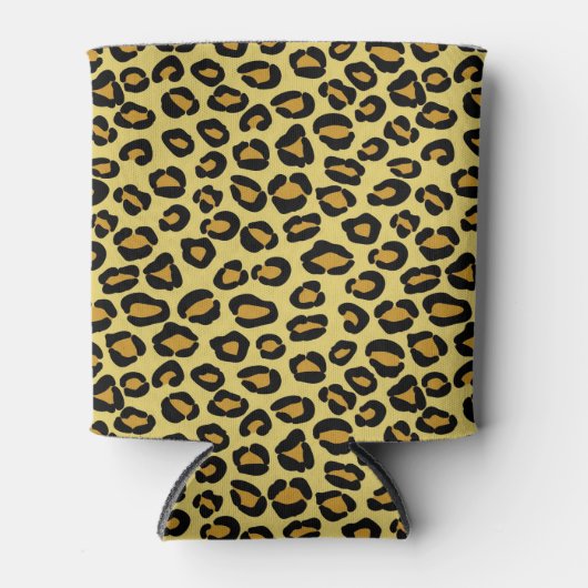 Leopard Pattern Blikjeskoeler (Voorkant)