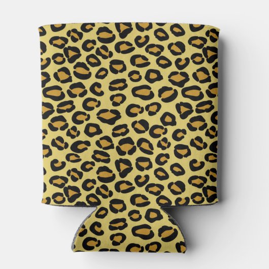 Leopard Pattern Blikjeskoeler (Achterkant)