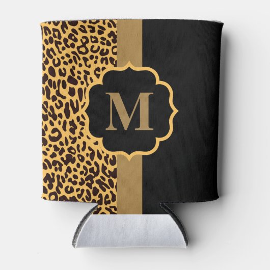 Leopard Pattern Blikjeskoeler (Voorkant)