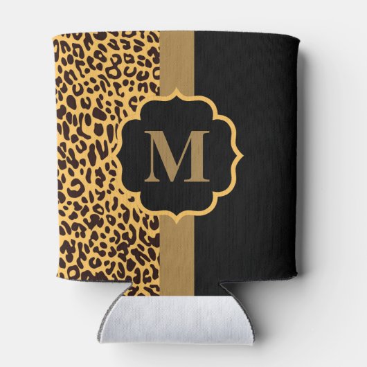 Leopard Pattern Blikjeskoeler (Achterkant)