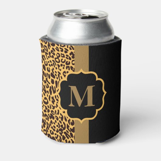 Leopard Pattern Blikjeskoeler (Blikje Achterkant)