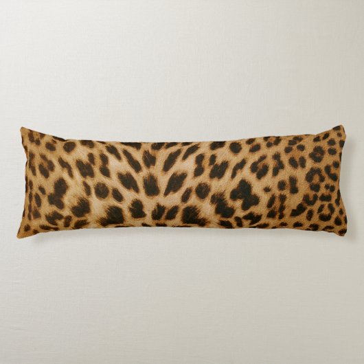 Leopard Pattern Body Pillow Lichaamskussen (Voorkant)