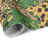 Leopard Pattern Cadeaupapier (Rol Hoek)